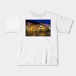 Rose Cottage,Castleton Kids T-Shirt